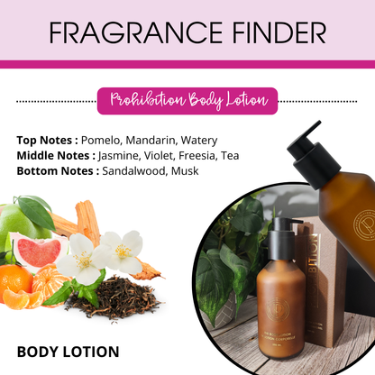 Prohibition Body Lotion