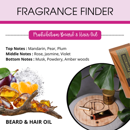 Prohibition Beard & Hair Oil