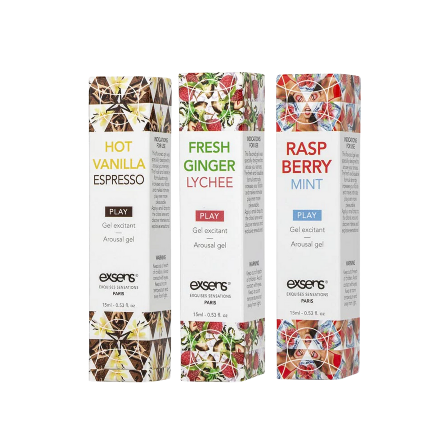 Flavored Arousal Gel - Exsens